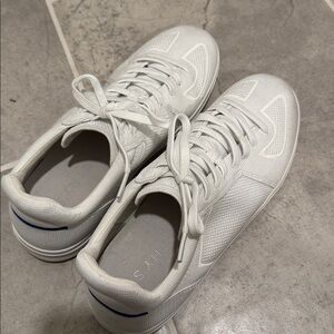 Rothy’s men’s sneakers white 8